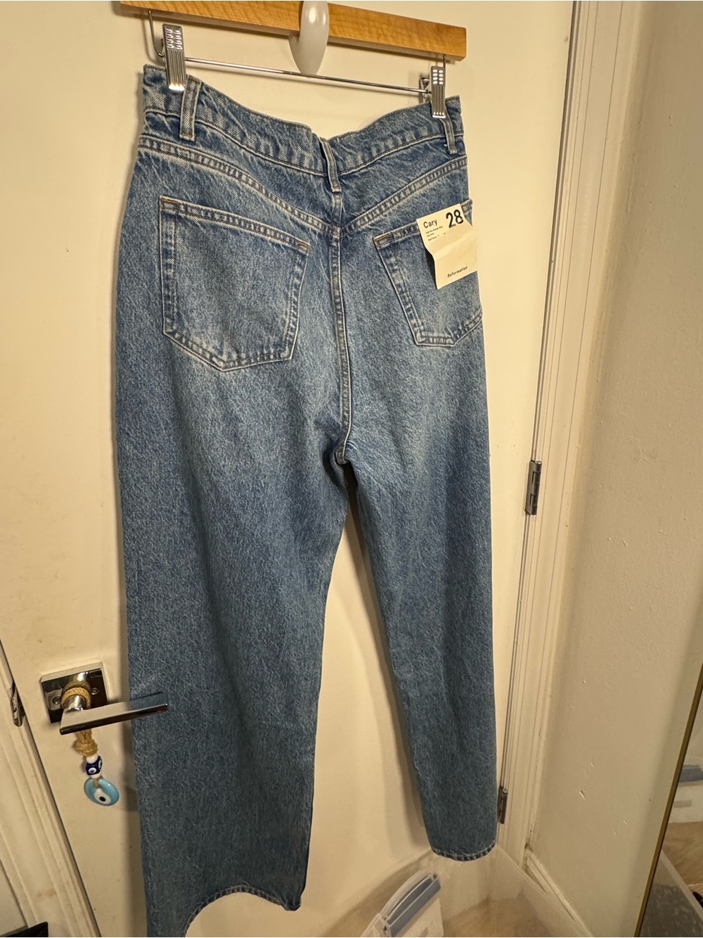 NWT Reformation Cary high rise jeans in Colorado / size 28 - Picture 10 of 10